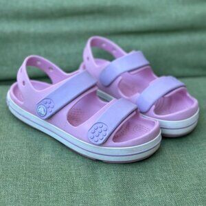 Crocs Kids' Crocband Cruiser Sandals Sz 1 Little Kid